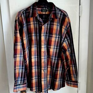 SCANDIA WOODS Multicolor Woven Cotton Shirt-XLG